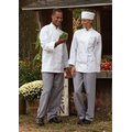 White Full Sleeve Pearl Button Chef Coat